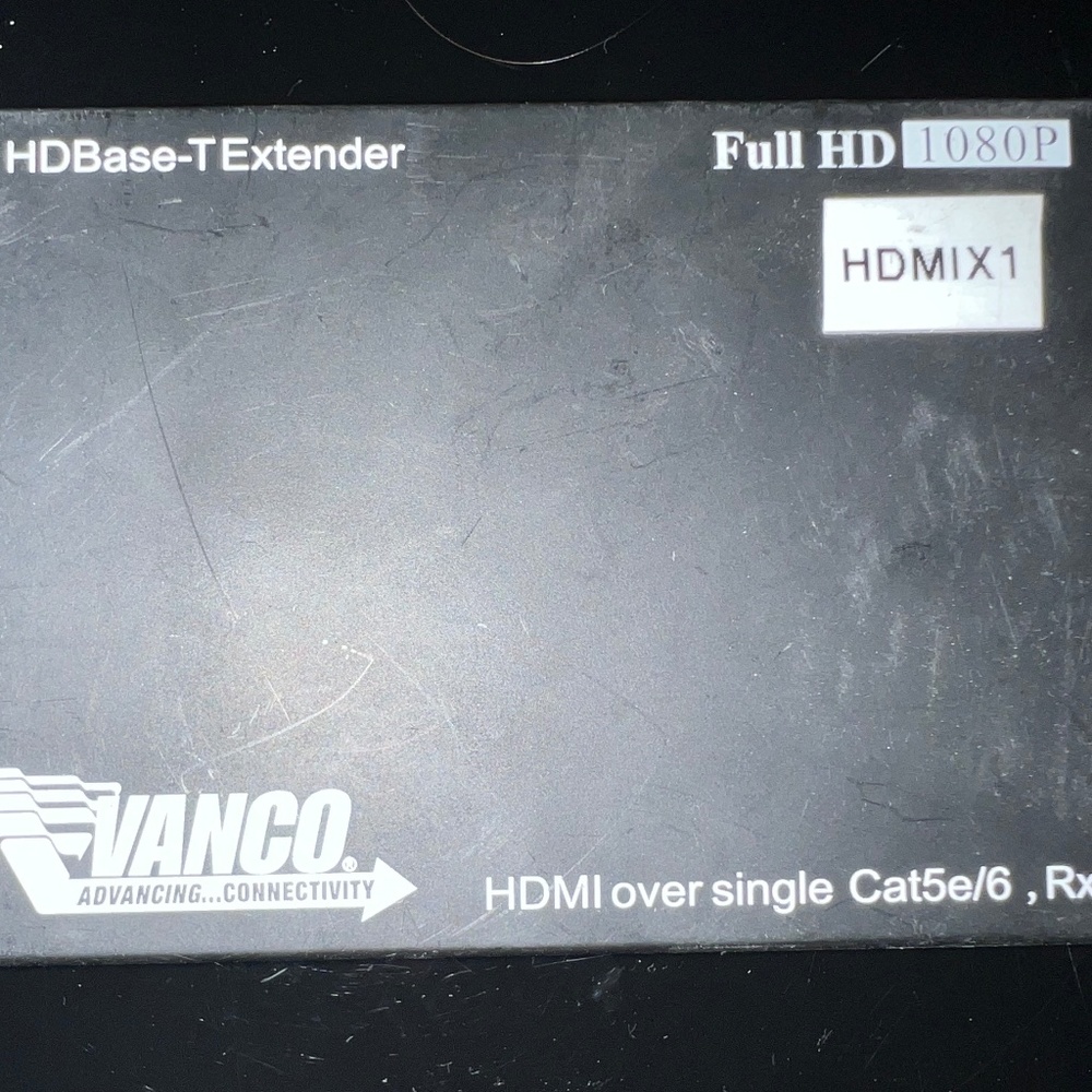 Vanco   HDMX1HDBase T  Extender - one Box